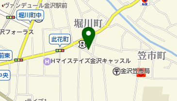 山海三昧からんの地図画像