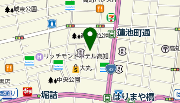 マサラ・インド料理 高知店の地図画像