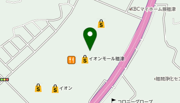 おさかな家族 イオンモール福津店の地図画像