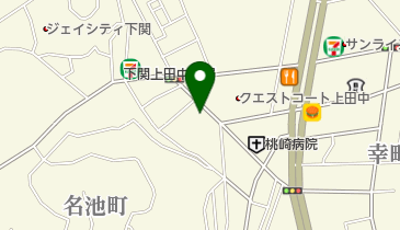 晋山の地図画像