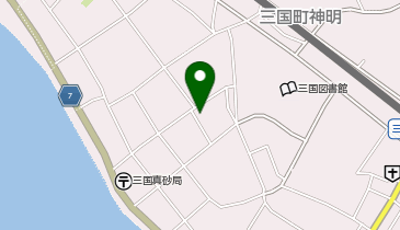 与平寿司の地図画像