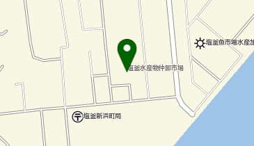 塩竈市場食堂只野の地図画像