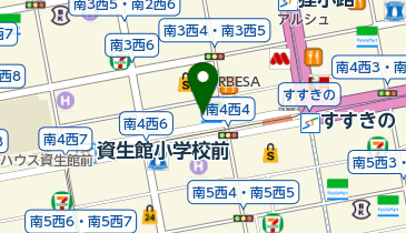 呑み喰い処 なかがわの地図画像