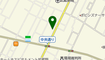 ニシクボ 食堂の地図画像