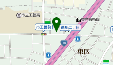 ぎょうざや よっちゃんの地図画像