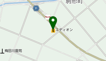 茶処渚の地図画像