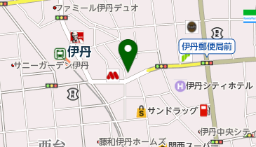 吉鳥伊丹店の地図画像