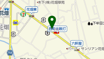 くろんぼ本店花畑店の地図画像