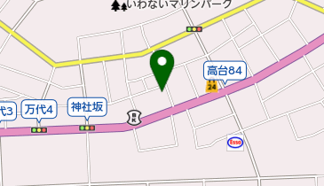 SARASA diningの地図画像