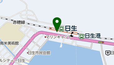 レストラン 夕立の地図画像