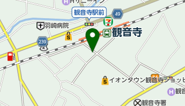 きっちんてらすTAKARAの地図画像