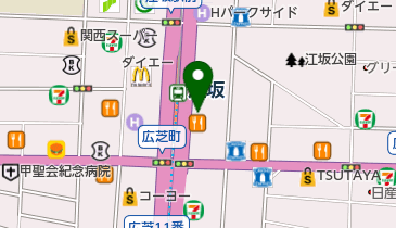 やきとりの名門 秋吉 江坂店の地図画像