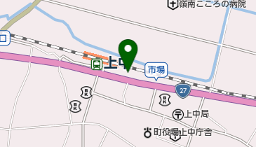 やきとりの名門 秋吉 上中店の地図画像
