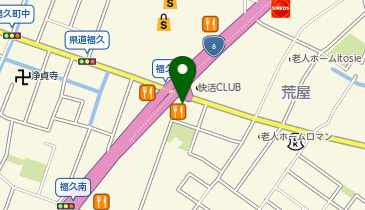 やきとりの名門 秋吉 福久店の地図画像
