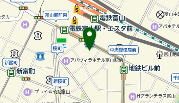 やきとりの名門 秋吉 富山駅前店の地図画像