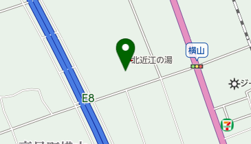 和食処 北近江の地図画像