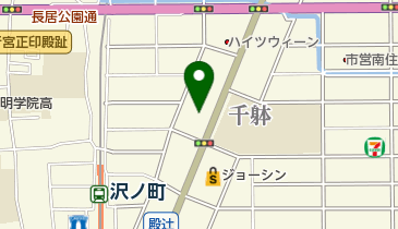 かつ藤次郎の地図画像