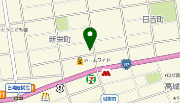 KITCHEN ひろの地図画像