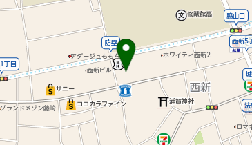 蕎麦処草八の地図画像