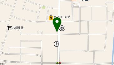 駅前飯店の地図画像