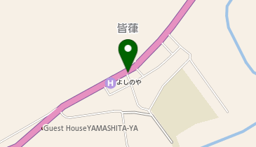 よしのや旅館の地図画像