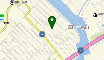 和食 かんじの地図画像