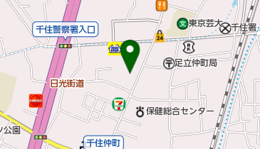 韓国料理店 韓味園の地図画像