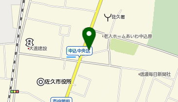 佐久ミラ・マハルの地図画像