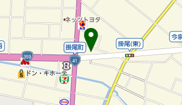 寿司栄 掛尾店の地図画像