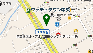 フロレスタ 三田ウッディタウン店の地図画像