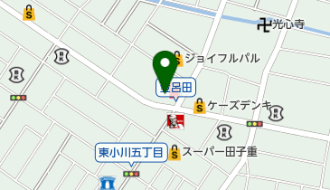 カントリーロードの地図画像