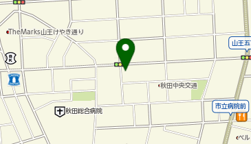 アラジン珈琲 山王店の地図画像