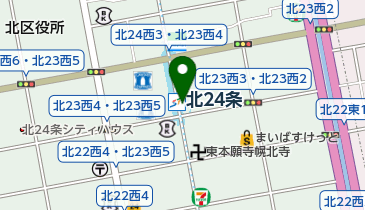 札幌 紅茶専門店 チャチャドロップの地図画像