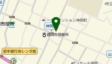 カフェラウンジフィールドの地図画像