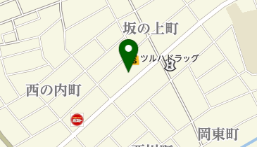 焼肉レストラン 天山の地図画像