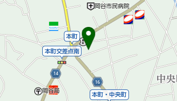 居酒屋六徳の地図画像