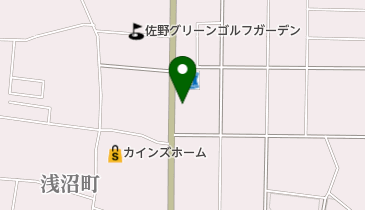 快活CLUB 佐野店の地図画像