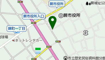 中仙道山あつの地図画像