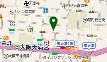 鮨 百歳の地図画像