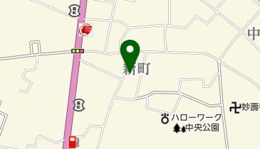 高田そば 翔の地図画像