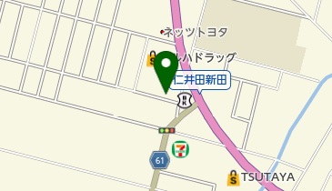とんかつ かつ喜 仁井田店の地図画像