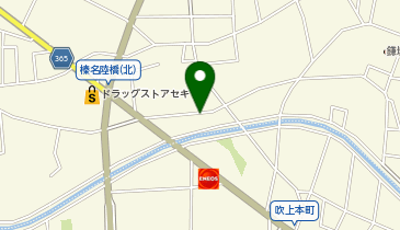 ブラッスリー上岡の地図画像