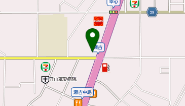 寿司の王道 魚いちの地図画像