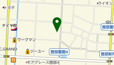 オーガニックキッチンの地図画像