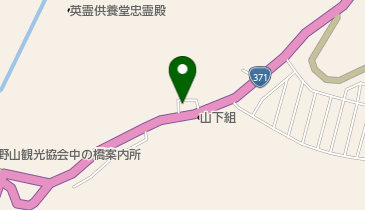 とんかつ定の地図画像