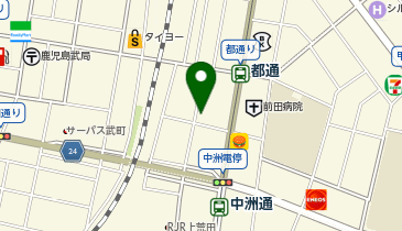 割烹 てら田の地図画像