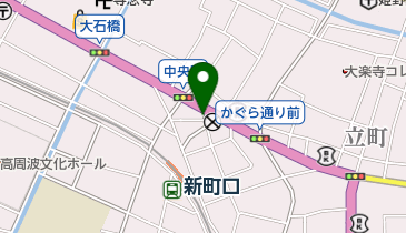 笹寿司の地図画像