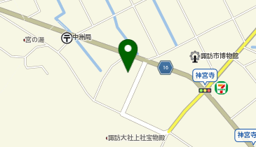 信州手焼せんべい本舗の地図画像