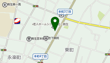 ほりえのやきそばの地図画像