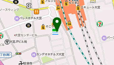 沖縄家庭料理 うるまの地図画像